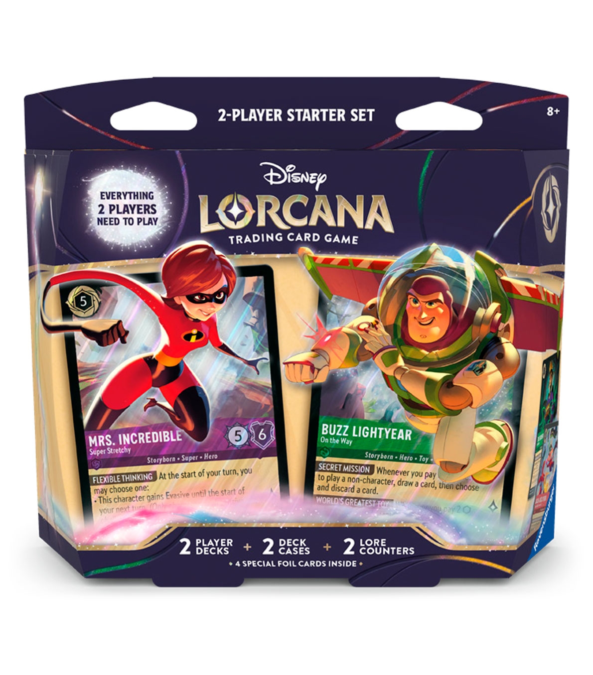 Disney Lorcana トレーディングカードゲーム 2BOX シュリンク Disney Lorcana TCG. Distribuidor España.