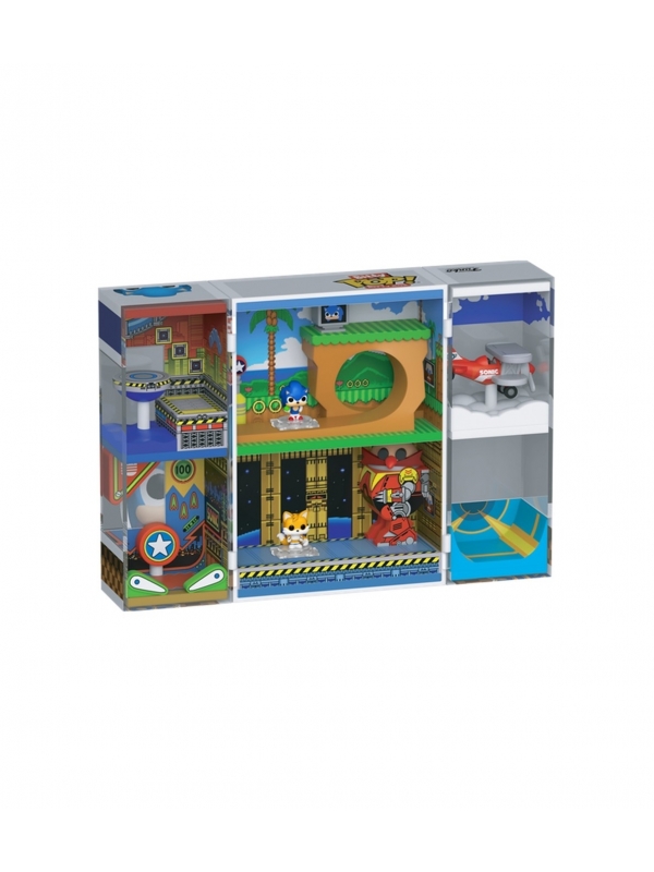 Funko Bitty POP! Box Sonic 2 Diorama Set - Sonic. Distribuidor España.