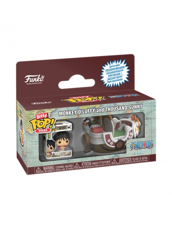 Funko Bitty POP! Ride Monkey D. Luffy and Thousand Sunny - One Piece ...