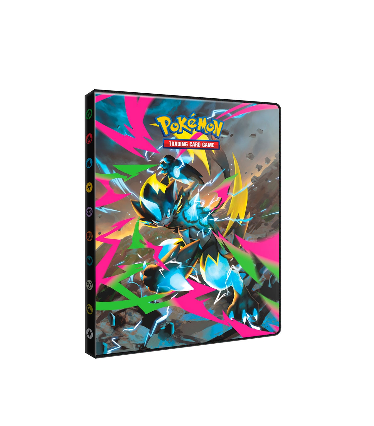 Archivador 4 bolsillos Portfolio Mega Evolution Pitch Black