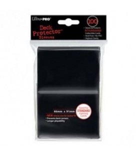Fundas Standard Ultra Pro Color Negro - Paquete de 100