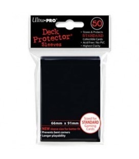 Fundas Standard Ultra Pro Color Negro - Paquete de 50