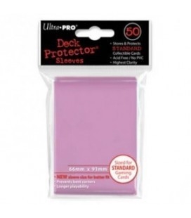 Fundas Standard Ultra Pro Color Rosa - Paquete de 50