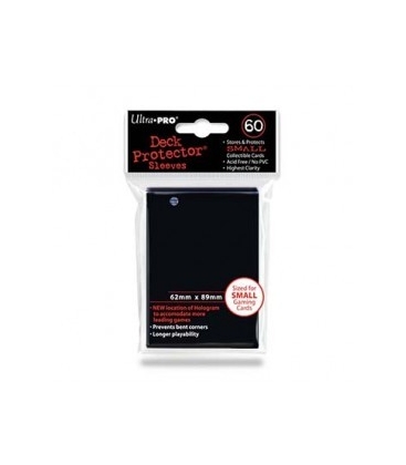 Fundas Small Ultra Pro Color Negro - Paquete de 60