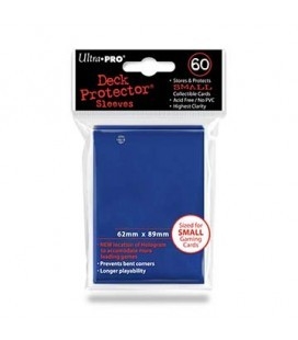Fundas Small Ultra Pro Color Azul - Paquete de 60