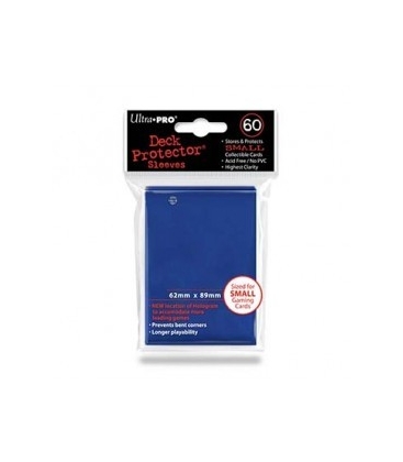 Fundas Small Ultra Pro Color Azul - Paquete de 60