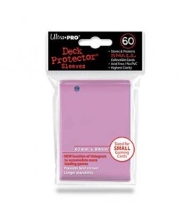 Fundas Small Ultra Pro Color Rosa - Paquete de 60