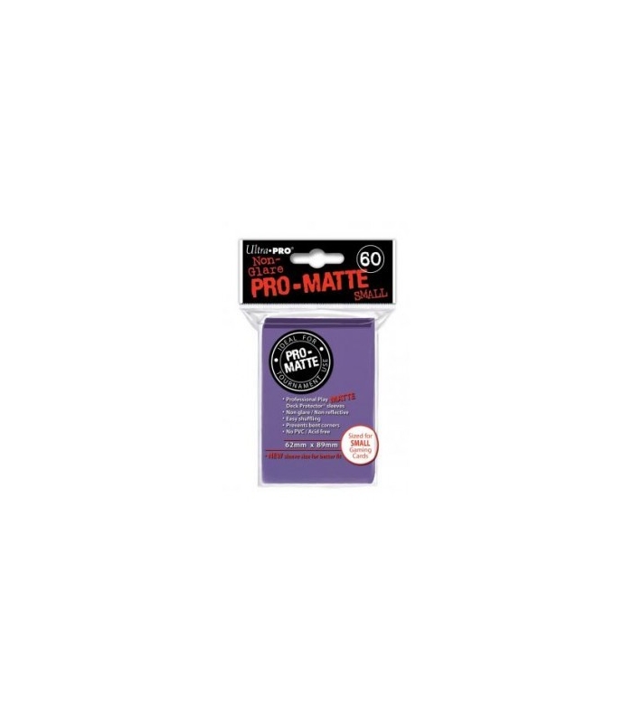 Fundas Small Pro Matte Ultra Pro Color Púrpura - Paquete de 60