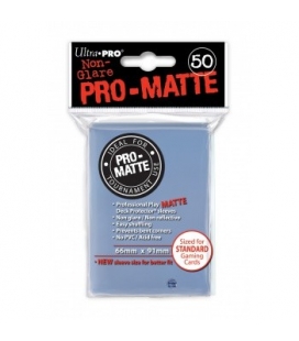 Fundas Ultra Pro Standard Pro Matte 66 x 91 Transparente - Paquete de 50