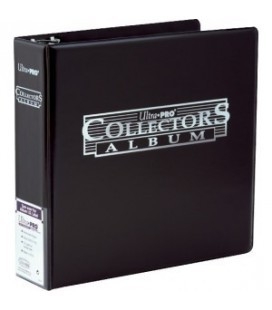 Collector's Card Ultra Pro. Album de tres anillas. Color Negro