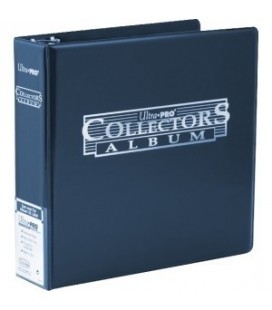 Collector's Card Ultra Pro. Album de tres anillas. Color Azul