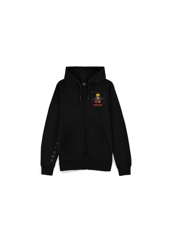 Sudaderas 2XL con Cremallera Negra Imagen Naruto Shippuden Naruto  Difuzed.Distribuidor España.