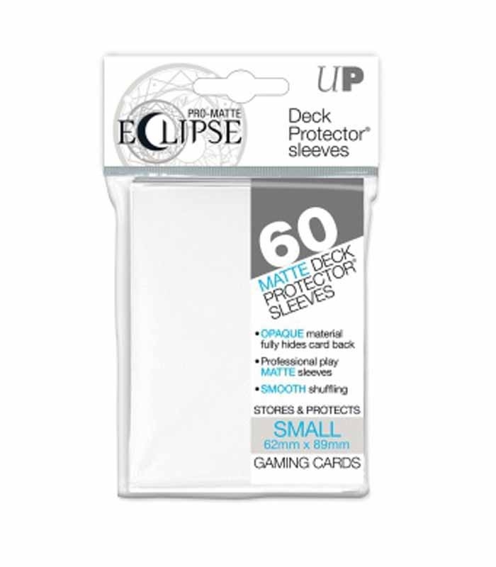 Fundas Small Pro Eclipse Matte Ultra Pro Color Blanco - Paquete de 60