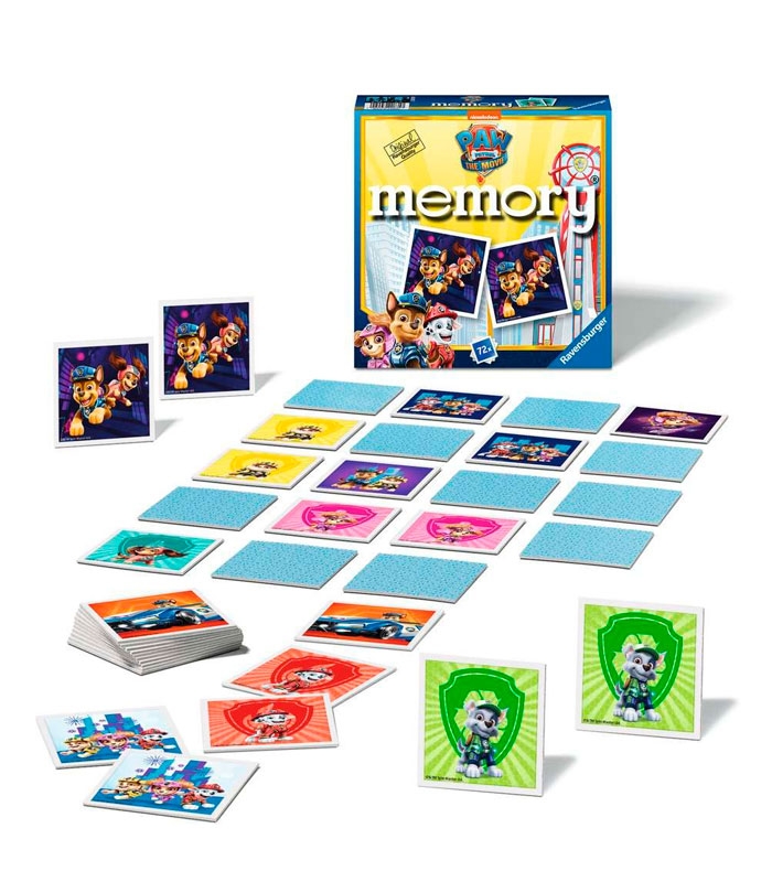 Memory® Paw Patrol Jueo de mesa Ravensburger. Distribuidor España