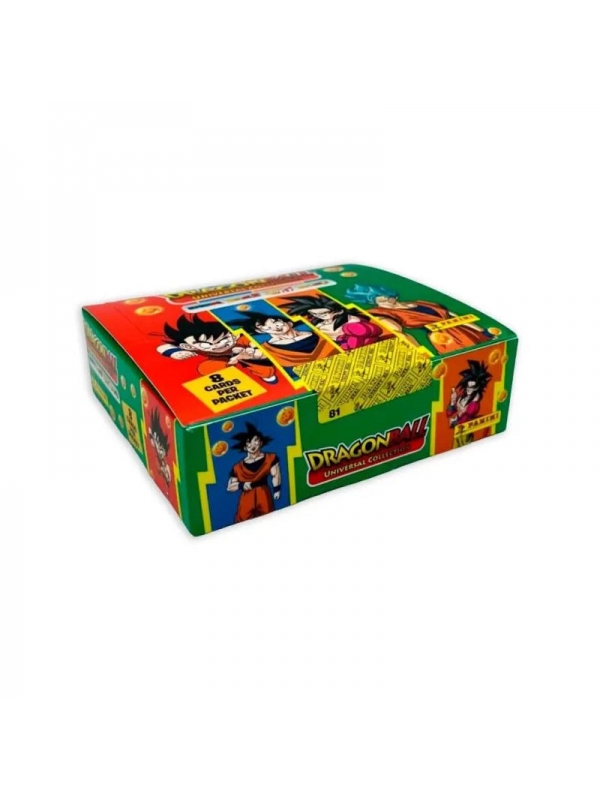 Cromos 18 sobres Dragon Ball de Panini. Distribuidor España.
