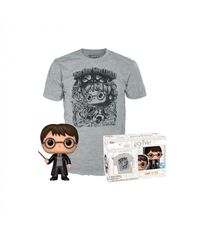 Funko Pop! & Tee Harry Potter: Hedwig – Maglietta E Figura In Vinile – Regalo Perfetto Per Fan Uomo E Donna