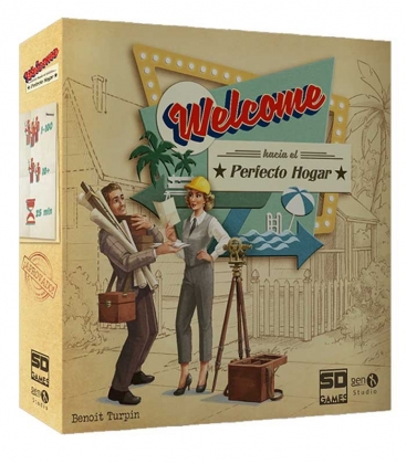 Welcome Hacie el Perfecto Hogar - Juego de mesa SD GAMES