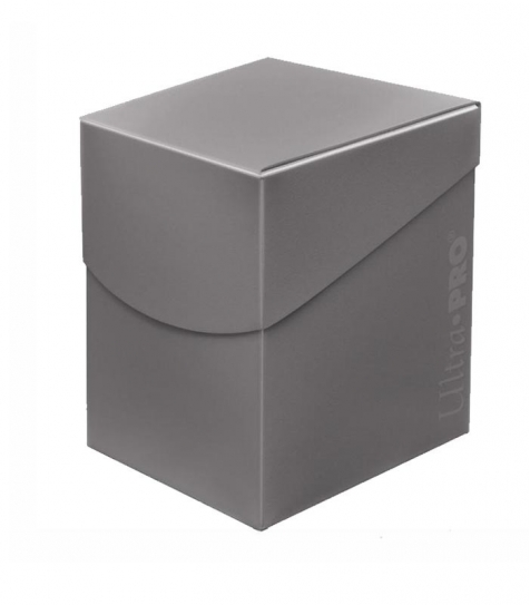 Caja de mazo para cartas Eclipse 100 Ultra Pro. Para 100 cartas. Color Smoke Grey
