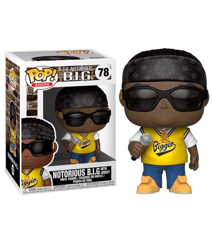 Funko POP! 78 The Notorious BIG with jersey - Música