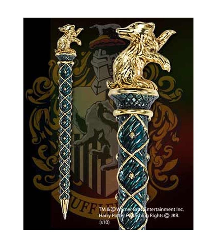 Bolígrafo - Hufflepuff - Harry Potter - The Noble Collection