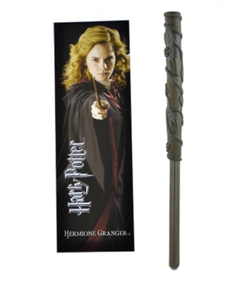 Bolígrafo Varita & marcapáginas Hermione - Harry Potter- The Noble Collection