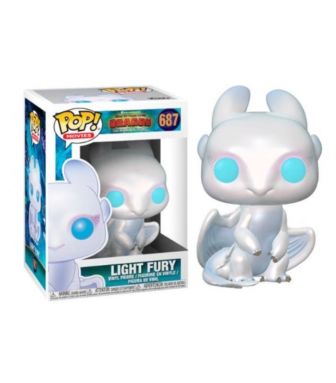Funko POP! 687 Light Fury - Cómo Entrenar a tu Dragón
