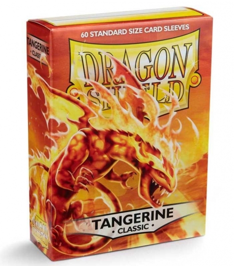 Fundas Standard Dragon Shield ClassicColor Tangerine - Paquete de 60
