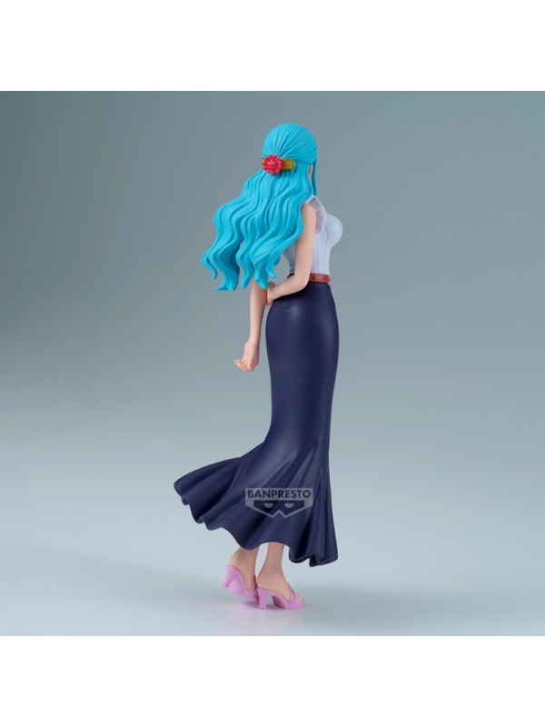 Banpresto Figura Nefeltari Vivi One Piece, DXF The Grandline Series Extra, 18 Cm, PVC, Collezione Da Anime, Regalo Per Fan