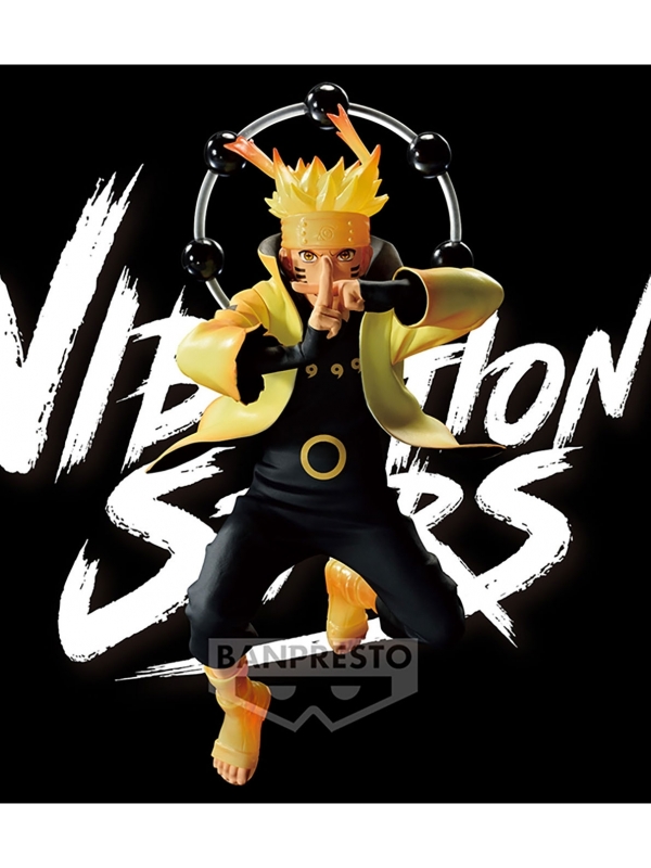 Banpresto Naruto Shippuden Vibration Stars Naruto Uzumaki V Special 5.5-in Statue