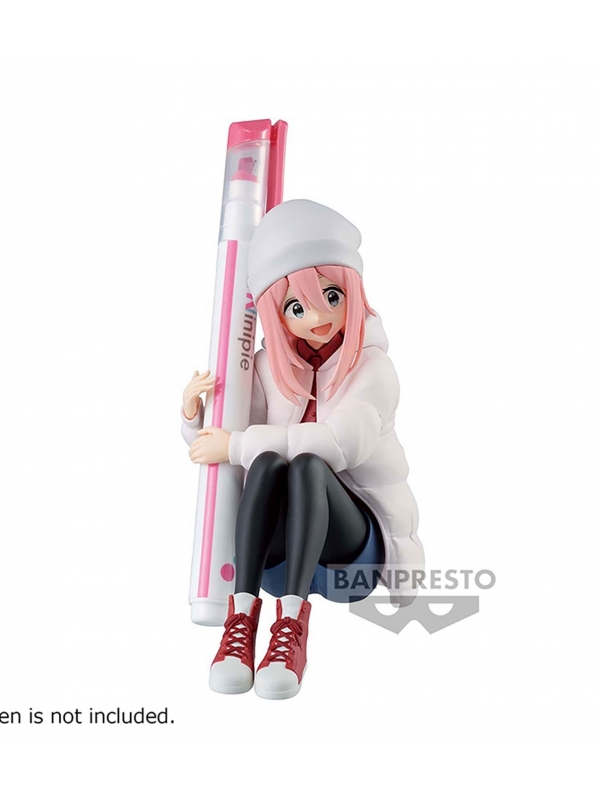 Banpresto Figura Nadeshiko Kagamihara – Laid-Back Camp Season 3, 10 Cm. PVC Da Collezione, Licenza Ufficiale! - 5