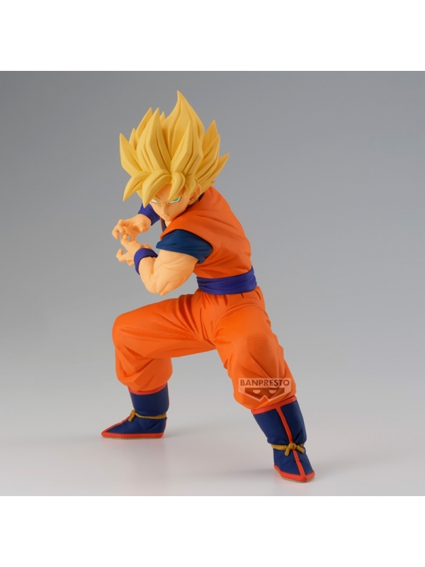 Figura De Acción Banpresto Goku Dragon Ball Z Grandista - 22 Cm De Altura, PVC Pintado A Mano, Coleccionable, Con Base Incluida