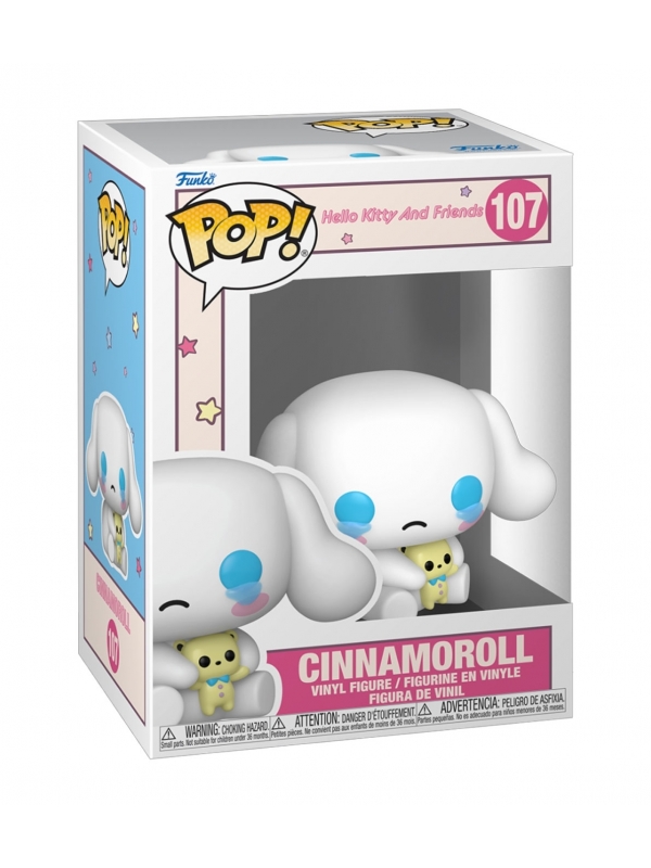 Figurine Pop Sanrio #86 pas cher : Cinnamoroll Football - Flocké